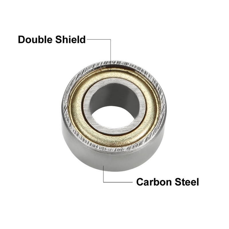 20pcs 684ZZ Deep Groove Ball Bearing For Equipment Steel Double Shield 4x9x4mm gallery