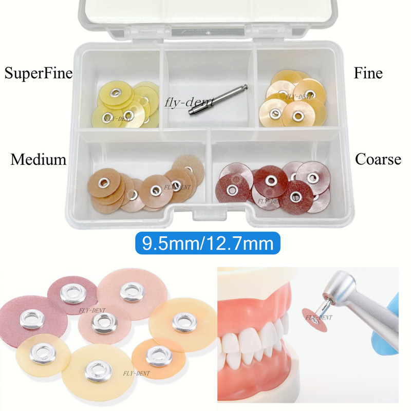 Dental Composite Finishing Polishing Discs Soflex Coarse Medium Fine Superfine