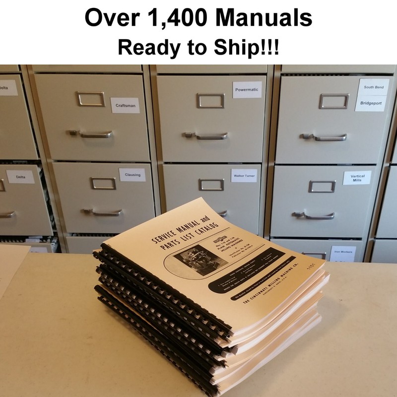 Atlas Press Co. 7" Metal Shaper Owner's Instructions and Parts Manual 0026 gallery