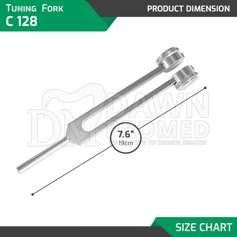 Tuning Fork Set of 3 Healing Therapy Medical Surgical Diagnostic Inst German Gr gallery
