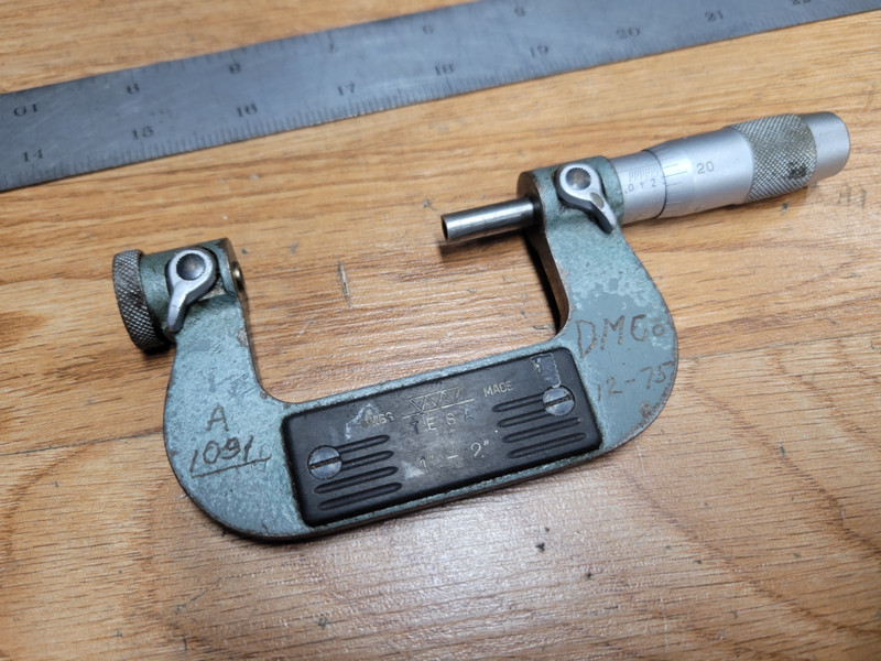 TESA 1 – 2 » ANVIL THREAD MICROMETER X .001