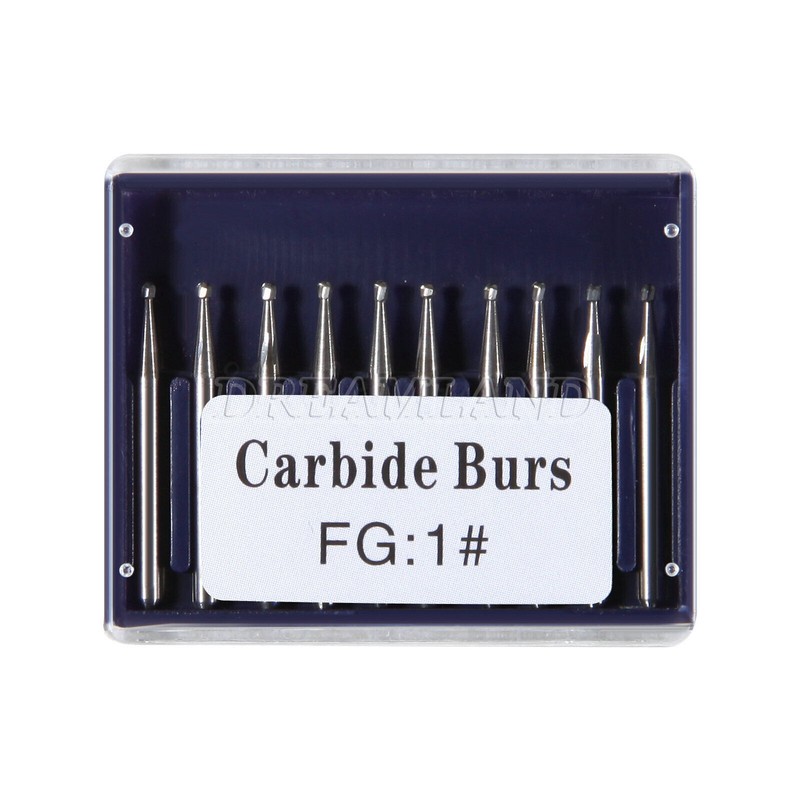 Dental （Surgical ）Burs Carbide Bur Friction Grip FG Round For High Speed 19/25mm
