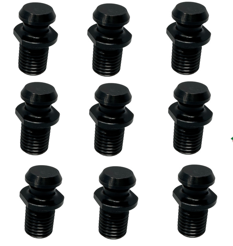 Lot of 9 – Generic Does Not Apply – Retention Knob/Pull Stud 2.29″ L 0.98″ Head