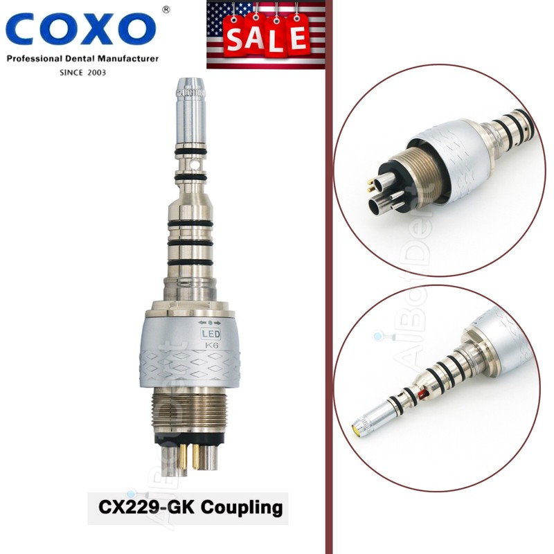 BEING Dental 45 degree Surgical Handpiece Fiber Optic Turbine For KaVo MULTIflex gallery