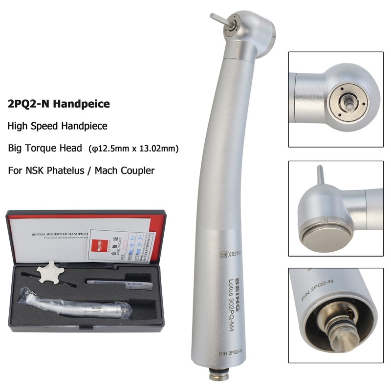 BEING Handpiece COXO Dental Fiber Optic High Speed For NSK Coupler 4 6 Hole gallery