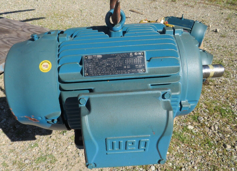 WEG 02018ET3E256T-W22 Motor 20HP Inverter Duty