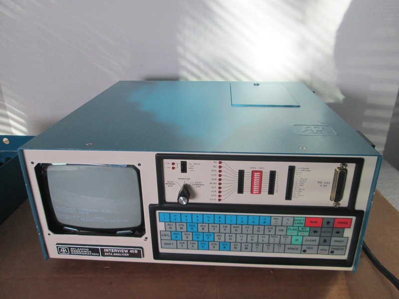 ATLANTIC RESEARCH CORPORATION INTERVIEW 40B DATA ANALYZER INT-919-3-3