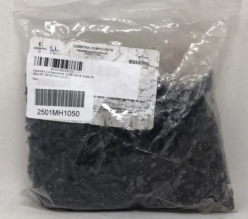 Essentra Components SLPB-2M-B Snap Latch 1000 pk. Black