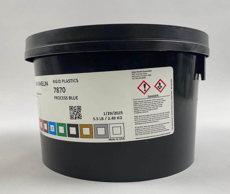 Zeller+Gmelin Offset UV Ink Printing Process Blue 5.5 LB gallery