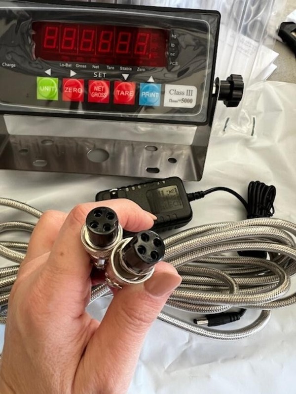PS-IN202 LED or LCD Scale Indicator with 4+4 Cable included gallery