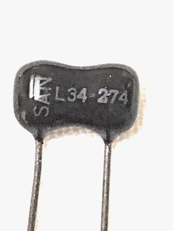 80 pcs New Sangamo L34, 274 PF 2% 500V Dipped Mica Capacitos gallery