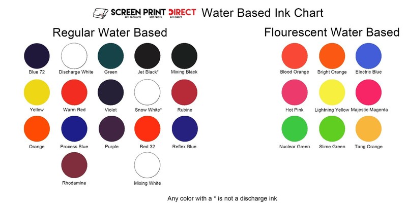 Ecotex® Snow White Water Based Ready to Use Ink- Screen Printing- Quart - 32 oz gallery