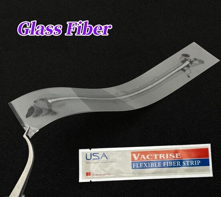 Dental Composite Flexible Glass Fiber Strip Light Cure Splint Ribbond Retainer
