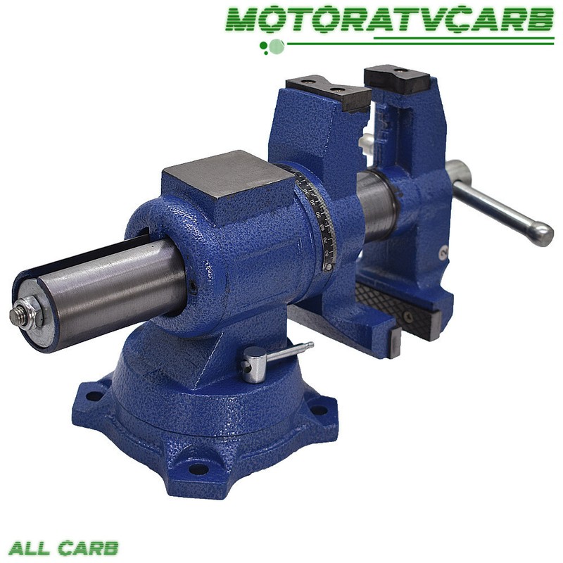 ALL-CARB 4" Multipurpose Vise Bench Vise Heavy Duty Multi-Jaw Vise 360-Degree gallery
