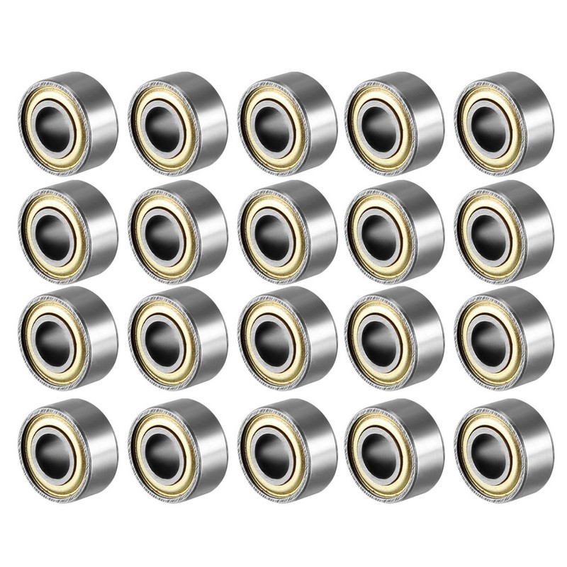 20pcs 684ZZ Deep Groove Ball Bearing For Equipment Steel Double Shield 4x9x4mm