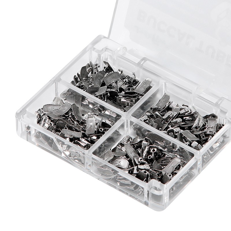 Dental Ortho Bondable Buccal Tube with Band Roth MBT 022 1st 2nd Molar Non-conv gallery