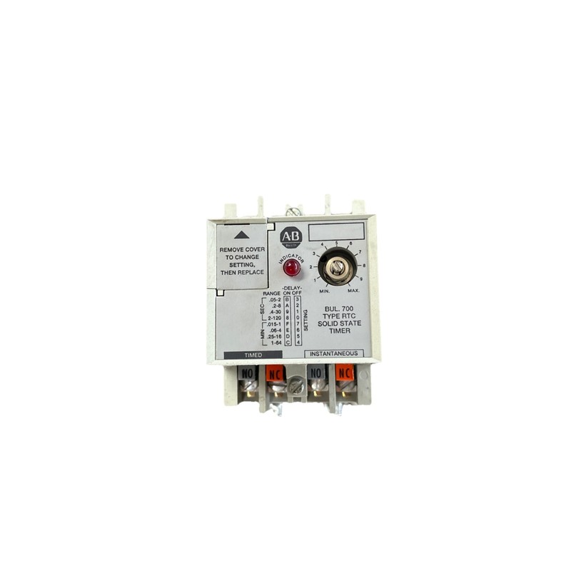 Allen Bradley AB 700-RTC11110U1 SER A Solid State Timing Relay 120VAC 50/60HZ