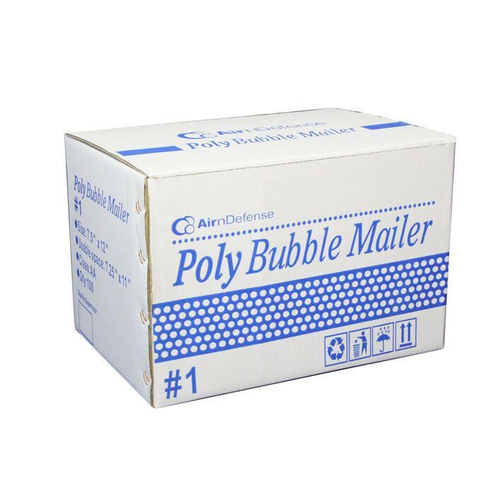 #1 7.25x12 Poly Bubble Padded Envelopes Mailing Mailer Shipping Bags AirnDefense gallery
