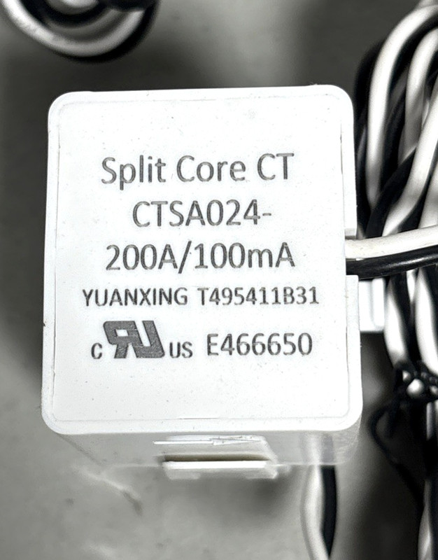 (5) Yuanxing CTSA024 - 200A/100mA Split-Core CT Current Transformer - Set of 5 gallery