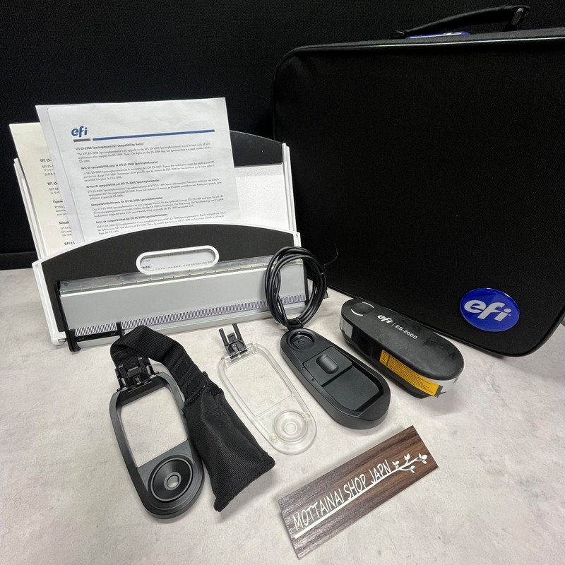 EFi ES-2000 X-Rite i1 pro2 Advanced Spectrophotometer Rev E w/Case Tested Good!!