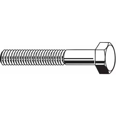 18-8, 7/8″-9 Hex Head Cap Screw, Plain Stainless Steel, 6 In L, 5 Pk,