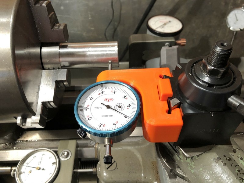 Lathe Dial Indicator "Holder ONLY" for OXA AXA BXA CXA CA Quick Change Tool Post gallery