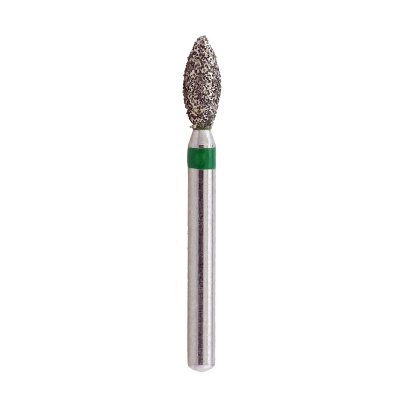 Dental Diamond Football Burs FG 368/023C Coarse Green High Speed Friction Grip gallery