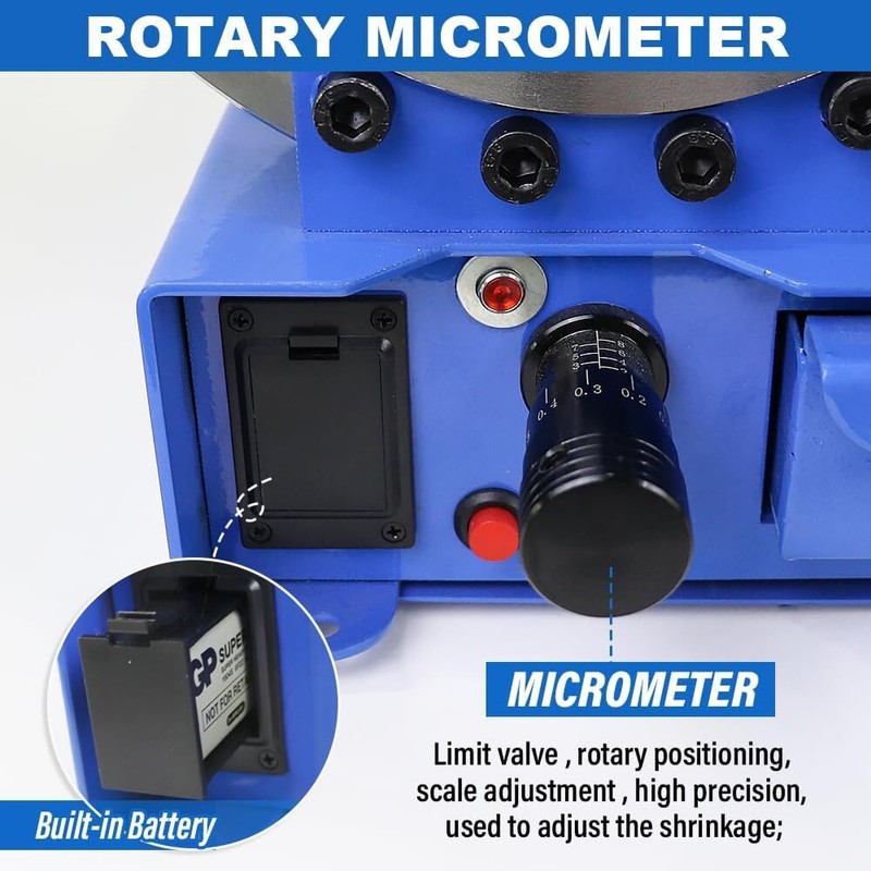 Hydraulic Hose Crimper Pipe Clamping Machine With 8 Sets Dies 10mm-30mm 5600KN gallery