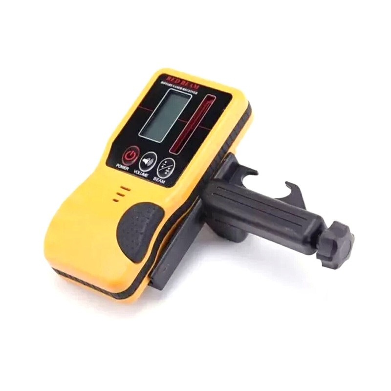 500m Red Beam Laser Leveling Detector Lcd Dual Display Rotating Level Receiver gallery