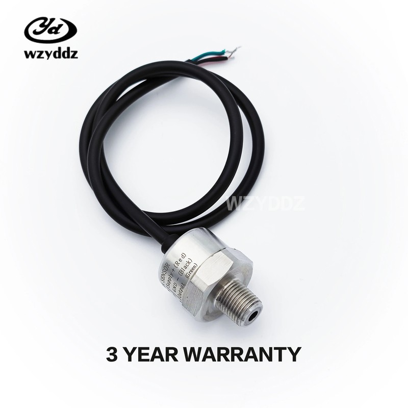 Pressure Sensor Transmitter for Water Oil Fuel Gas Air G1/8 5V Ceramic Sensor