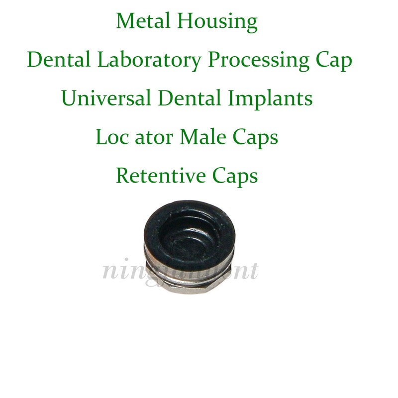 US Dental Locator Overdenture Abutment Retention Cap Male caps Inserts set gallery