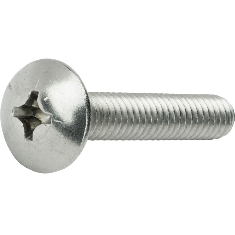 1/4-20 x 5/8" Phillips Truss Head Machine Screws Stainless Steel 18-8 Qty 500 gallery