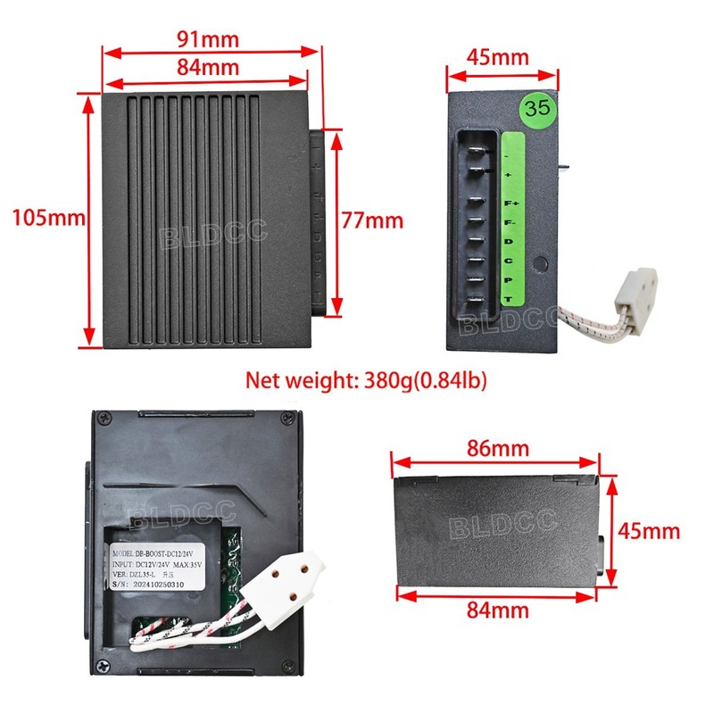 DZL35 Car Refrigerator DC12V 24V Variable Frequency Compressor Driver Controller gallery