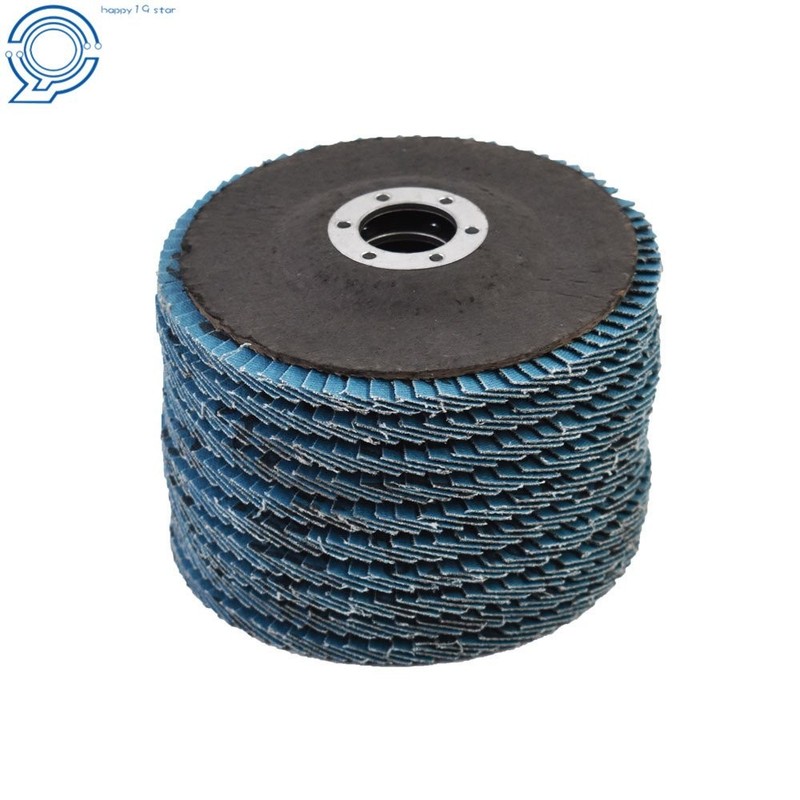 New 4.5In X 7/8In 40 Grit T29 Premium Zirconia Flap Disc Sanding Grinding 10Pcs gallery