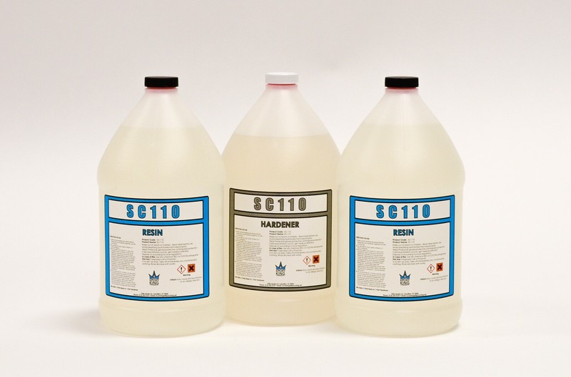 CLEAR EPOXY RESIN 3 GALLON KIT * UV RESISTANT * MARINE GRADE * NON-TOXIC * BOAT
