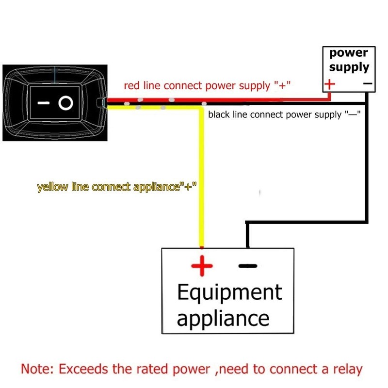 Space-Saving 1-Way Rocker Switch 12V/24V for Cars, Trucks & Marine Vehicles gallery