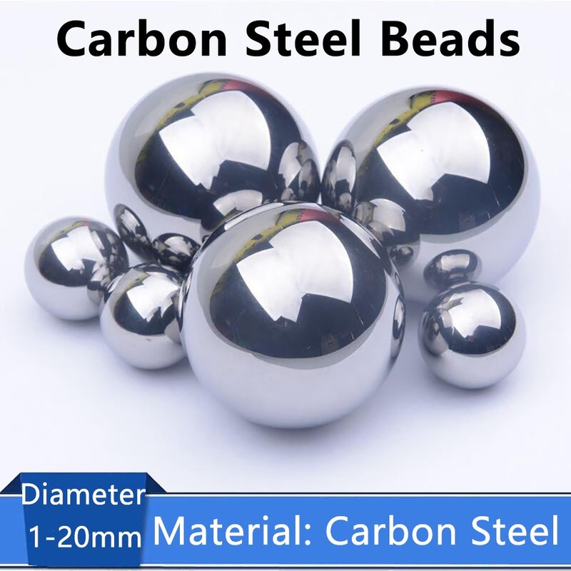 Standard Carbon Steel Ball Dia 1mm 2mm 3mm 4mm-20mm Small Solid Metal Balls