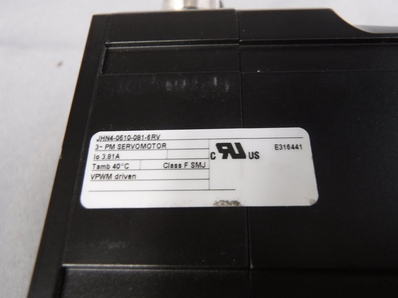 Jetter Servo Motor 3 Phase 5.1 NM 3000 r/min 250hz Class F 1.32 KW 560v 19mm gallery