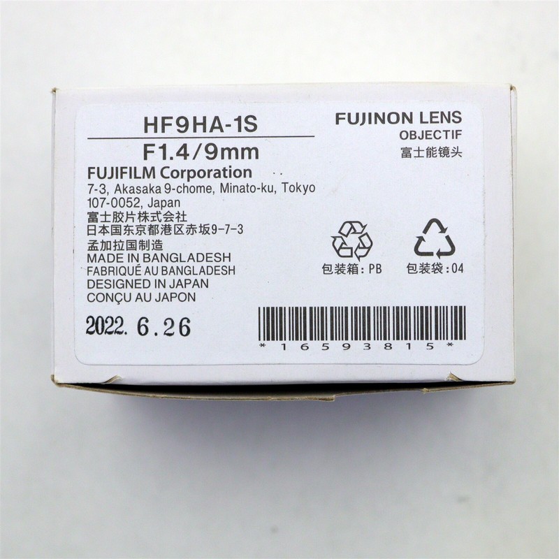 FANUC FUJI 9mm Lens with Lock HF9HA-1S LENSO000000012O gallery