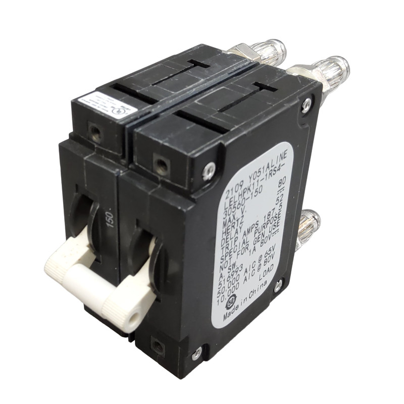 NEW Airpax LELHPK11-1RS4-30560-150 516993 White Pull 150A Bullet Circuit Breaker
