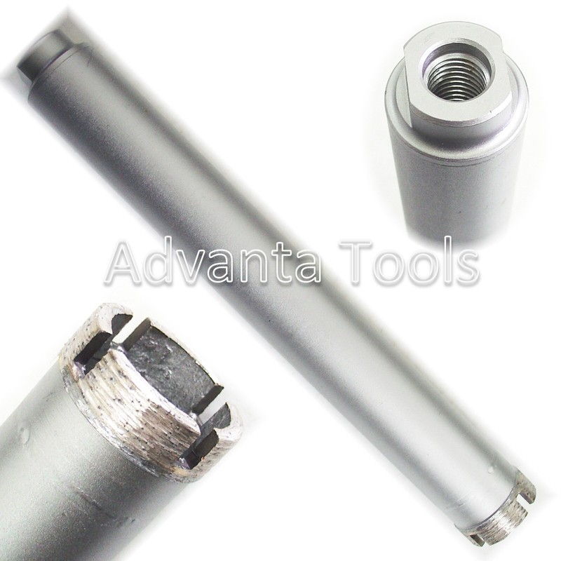 2-1/4” Dry Diamond Core Drill Bit for Hard Concrete Masonry 5/8″-11 Threads