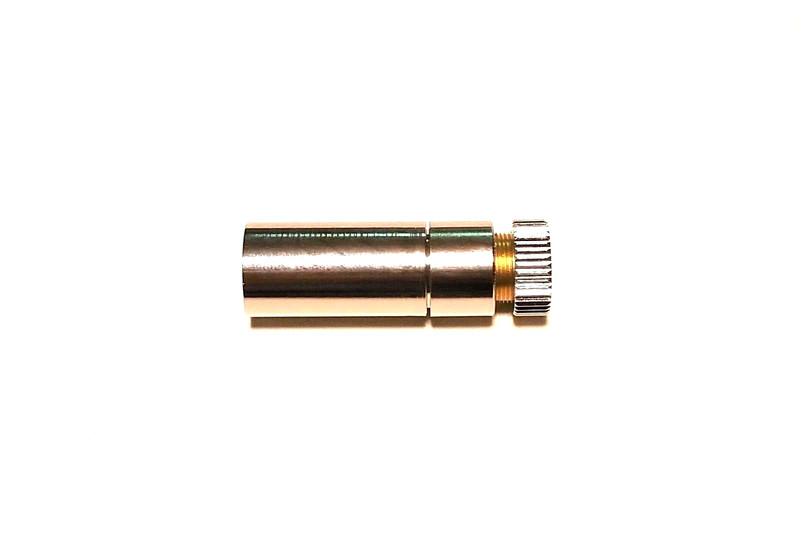 Laser Diode Housing w/ G-2 Lens - 9mm / TO-5 - 12mm x 30mm - SOLID BACK M9x0.5mm gallery