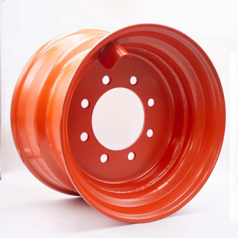 16×9.75×8 Rim 16×9.75 8 Lugs 8×8 Wheel Rim Skid Steer for Bobcat 12-16.5 Tires