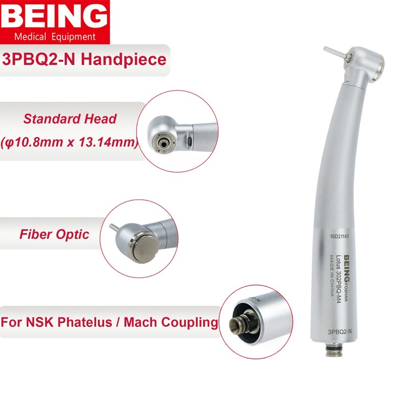 US BEING Dental Fiber Optic High Speed Handpiece 4/6 Hole Coupler for NSK KAVO gallery