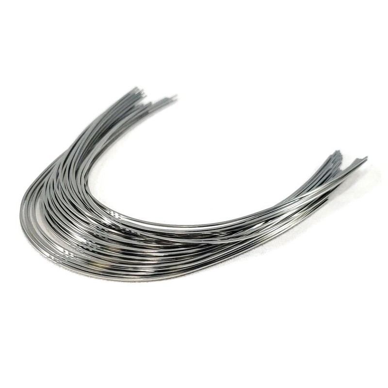 100Pcs Dental Orthodontic Arch Wire NiTi Stainless Steel Ovoid Round Rectangular gallery