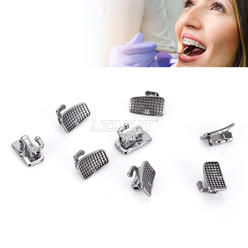 50Sets AZDENT Dental Orthodontic Buccal Tubes 1st Molar MBT.022 Bondable Tube gallery