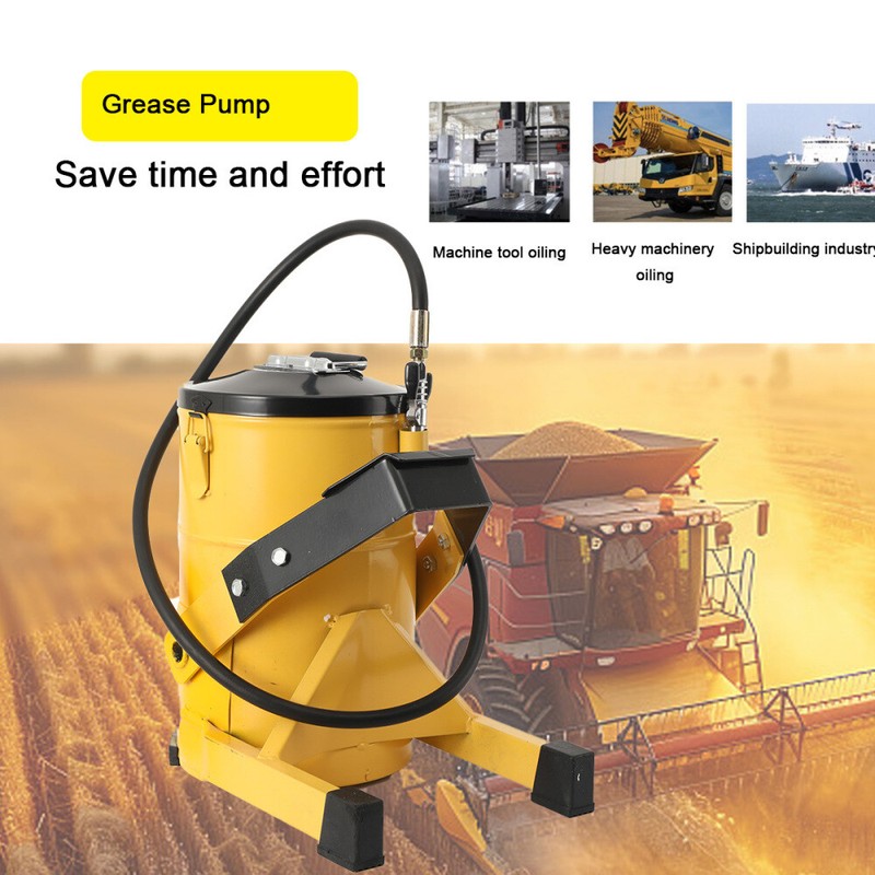 10L/2.64Gal Grease Pump, 10000psi High Pressure Grease Pump for Heavy Equipment gallery