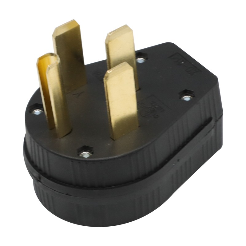 For NEMA 14-50P Male Plug 50A 125/250V Dryer RV Generator Plug 14-50 gallery