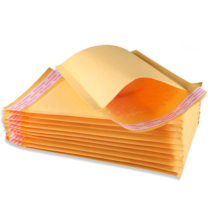 25/50/100/200/500 Kraft Bubble Mailers Padded Envelope Shipping Bags All Size US gallery