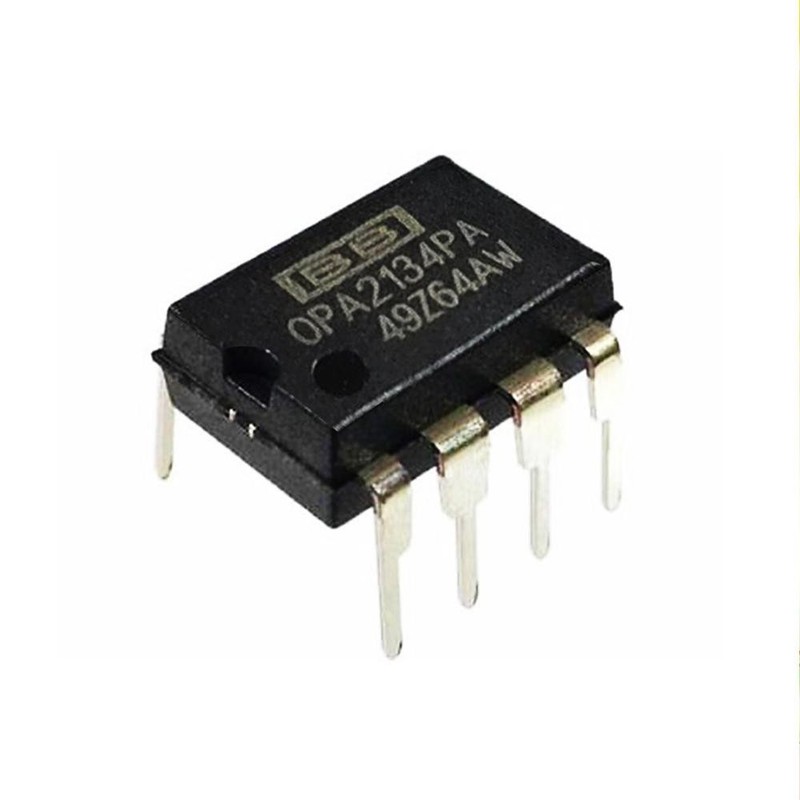 (2) NOS Burr Brown OPA2134PA Dual OpAmp IC – USA Seller & Free Shipping!